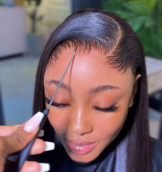 Pre-Lux PRESHAPED Natural Hairline 13x6 Lace Straight Wig