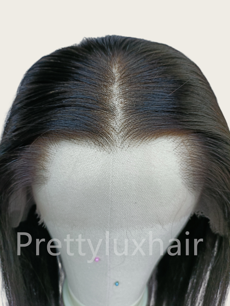 Pre-Lux PRESHAPED Natural Hairline 13x6 Lace Straight Wig