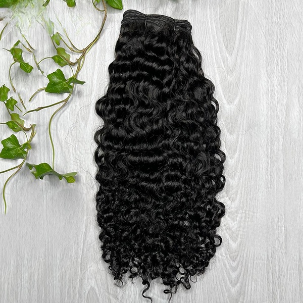 3C 4A Burmese Curly Human Hair Bundles Brazilian Virgin Human Hair Weft For Women