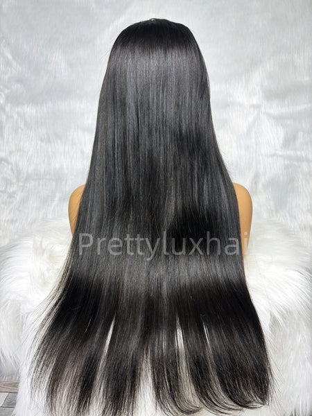 🔥[NEW Bone Straight] Vietnamese Hair 5x5 Swiss Lace Closure 250% Density Wig