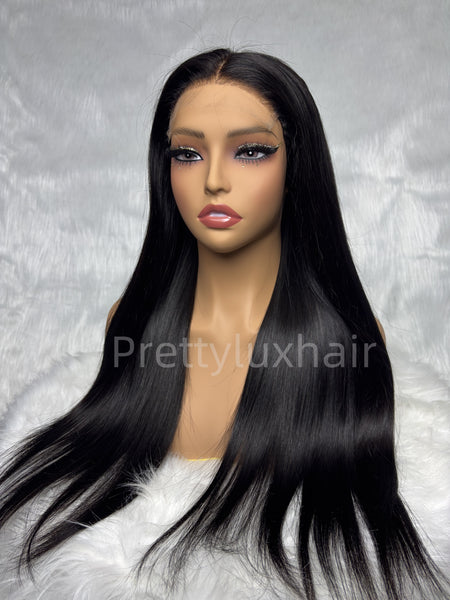 🔥[NEW Bone Straight] Vietnamese Hair 5x5 Swiss Lace Closure 250% Density Wig