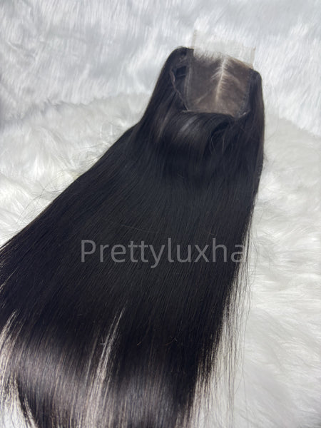 🔥[NEW Bone Straight] Vietnamese Hair 5x5 Swiss Lace Closure 250% Density Wig