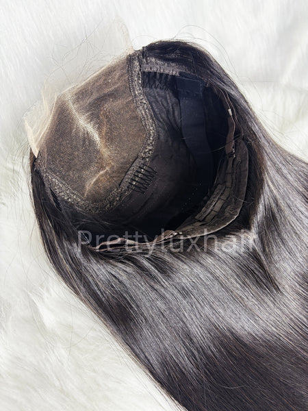 🔥[NEW Bone Straight] Vietnamese Hair 5x5 Swiss Lace Closure 250% Density Wig